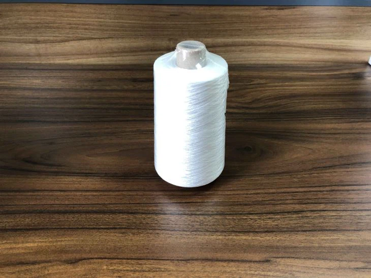 High Tenacity Raw White Embroidery 100% Polyester Sewing Thread