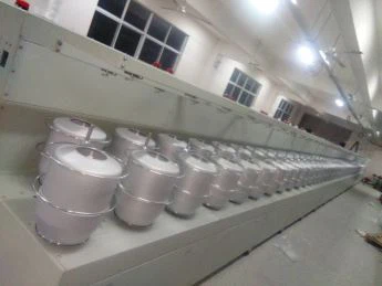 Máquina de torsión de filamentos de bordado