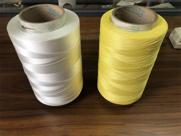 Raw White Polyester Nylon For Sewing Thread
